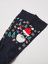 LC Waikiki Christmas Themed Men's Boxer and Socks